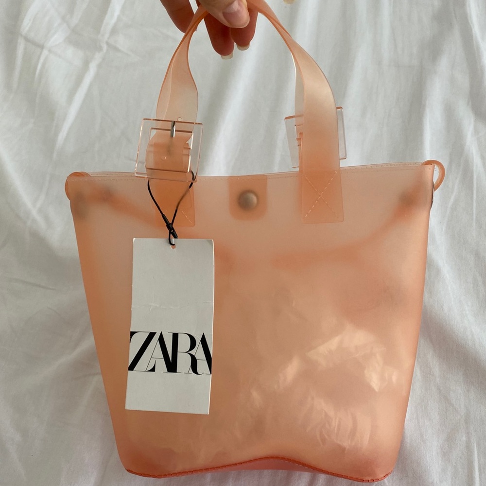 ZARA DEGRADÉ SHOPPER BAG - Picture 2 of 15